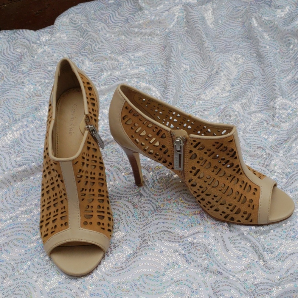 Beige Calvin Klein Shoe